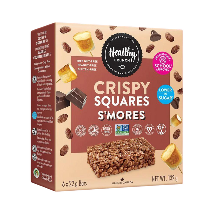 Healthy Crunch Crispy Squares - S'mores