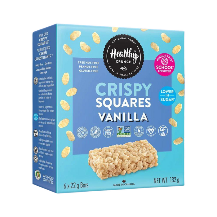 Healthy Crunch Crispy Squares - Vanilla