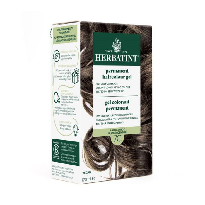 Herbatint Ash Blonde 7C 135ml