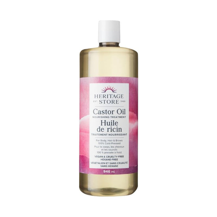 Heritage Store Castor Oil 960 ML