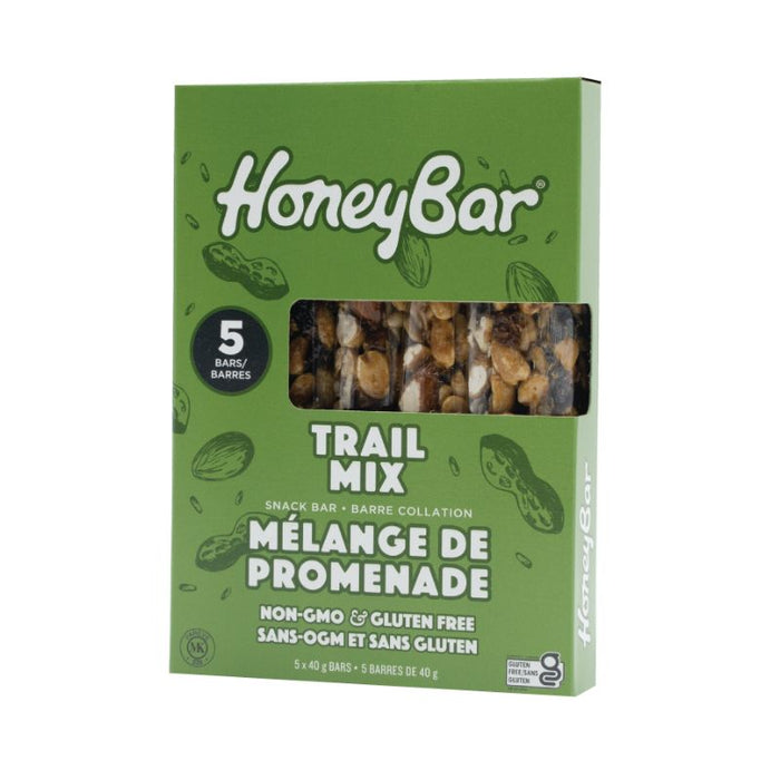 Honeybar Snack Bars Trail Mix 5 Pack 5X40 GRAMS