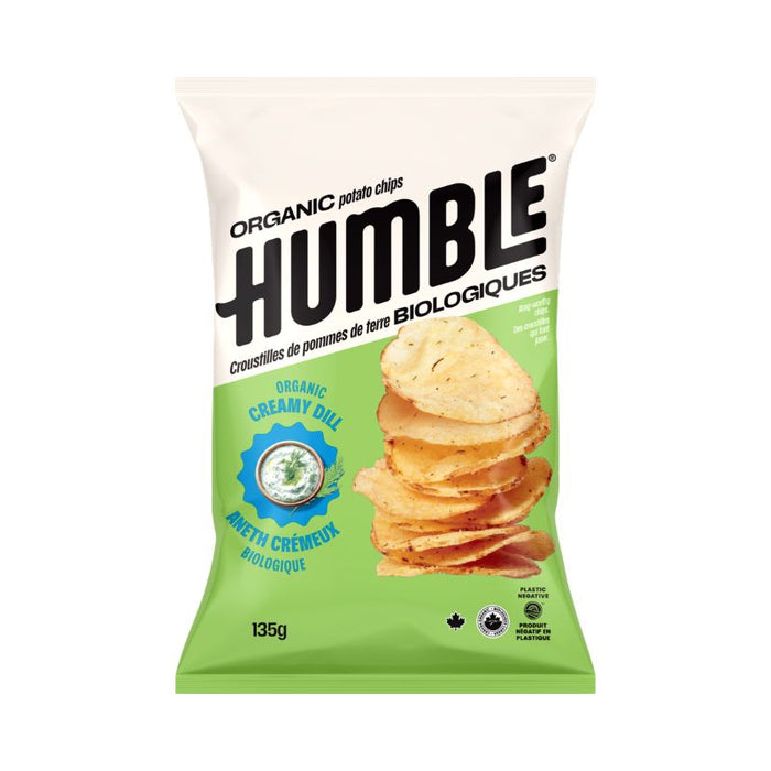 Humble Potato Chips Creamy Dill 135g