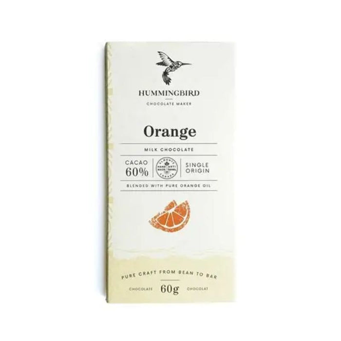 Hummingbird Chocolate Bar Orange Milk 60g