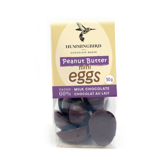 Hummingbird Easter Mini Eggs Peanut Butter 50G 50 GRAMS