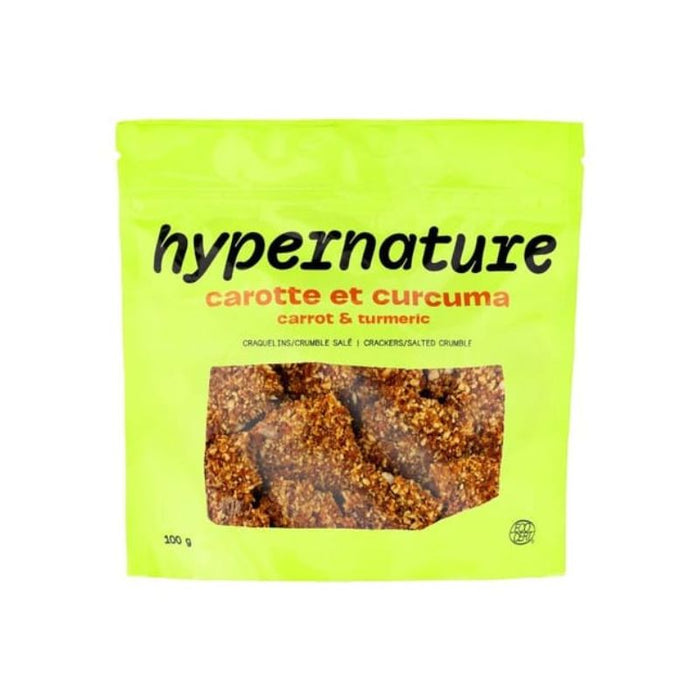 Hypernature Cracker Carrot Curcuma 100g