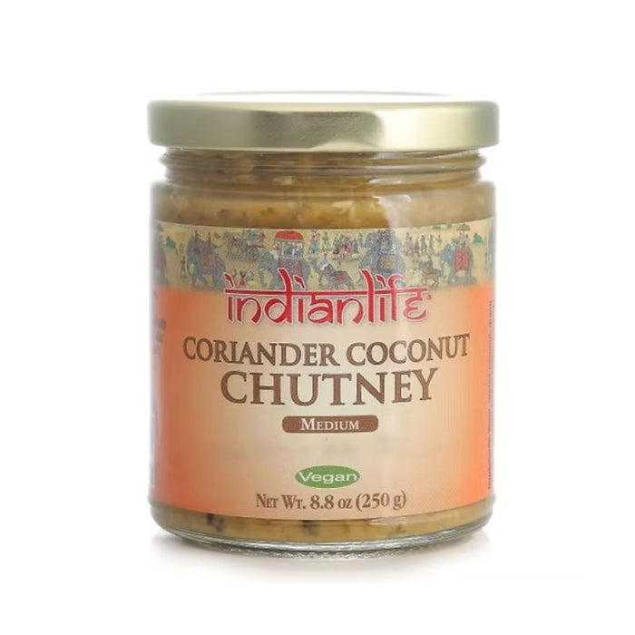 Indian Life Chutney Coriander Coconut 250ml