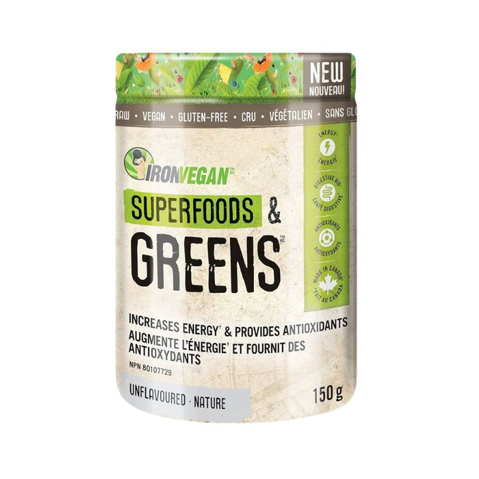 Iron Vegan Superfoods & Greens Unflavoured 150g