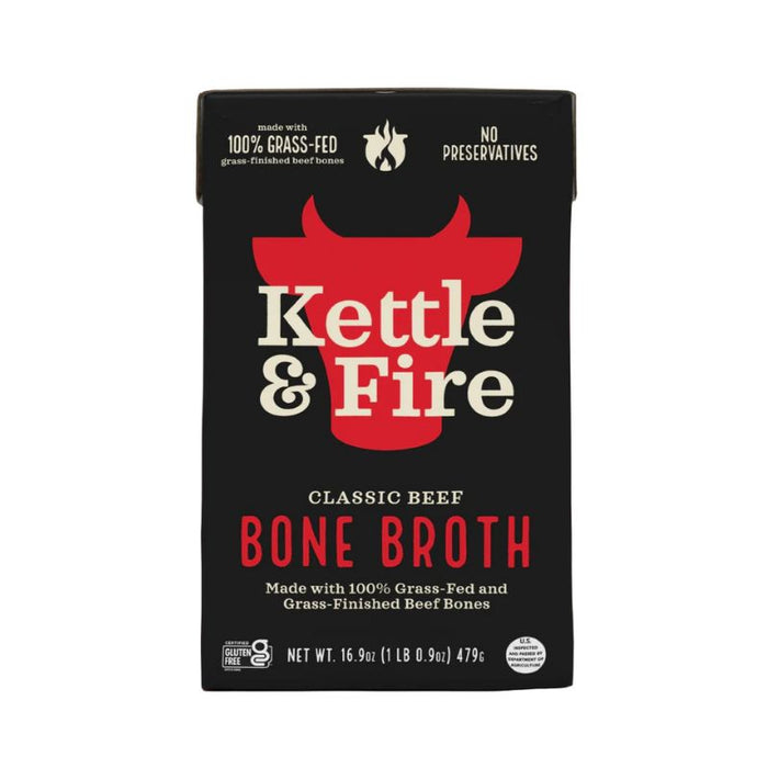 Kettle & Fire Broth Grass Fed Beef 454 ml