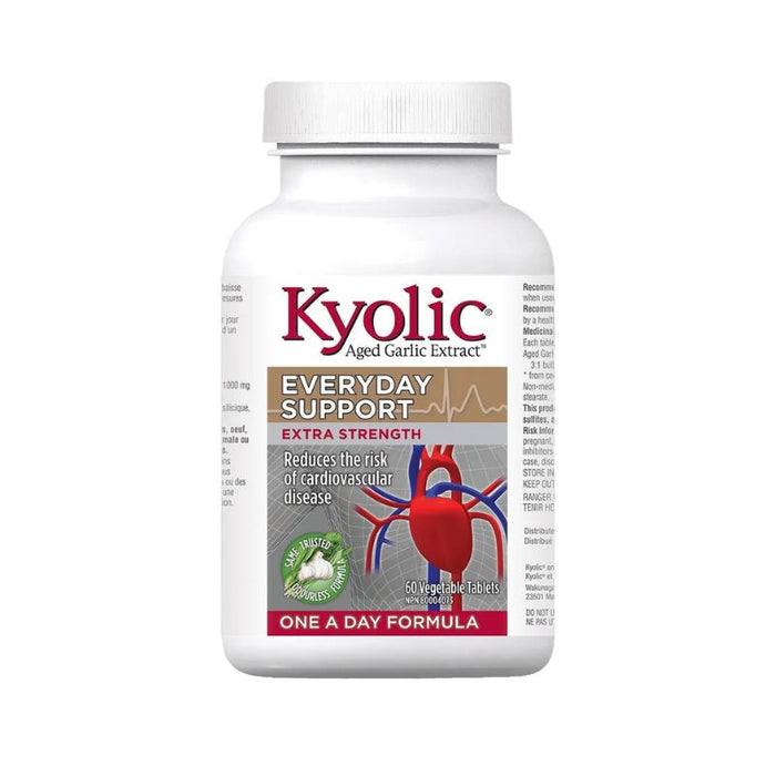 Kyolic Aged Garlic Extract Extra Strength 60caps