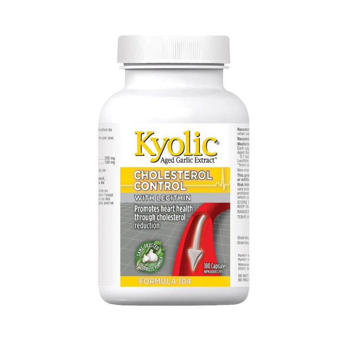 Kyolic Formula 104 Cholesterol Control Lecithin 90caps