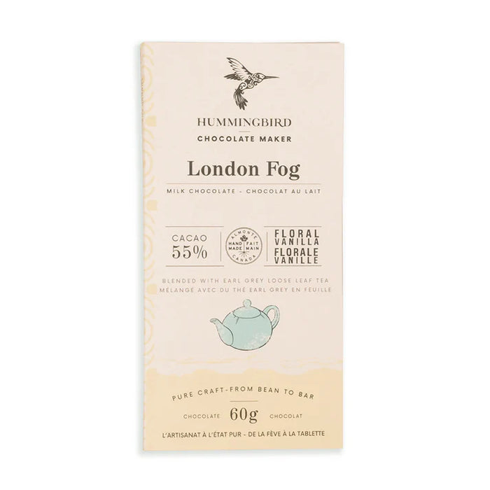 London Fog Chocolate Bar Hummingbird 60g