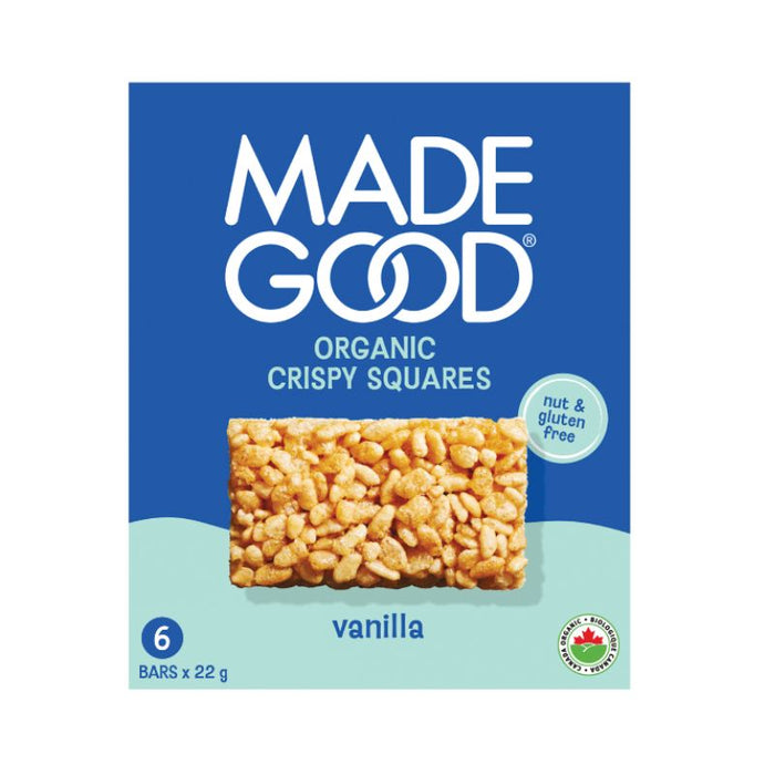 Made Good Organic Crispy Squares Vanilla 6x22g
