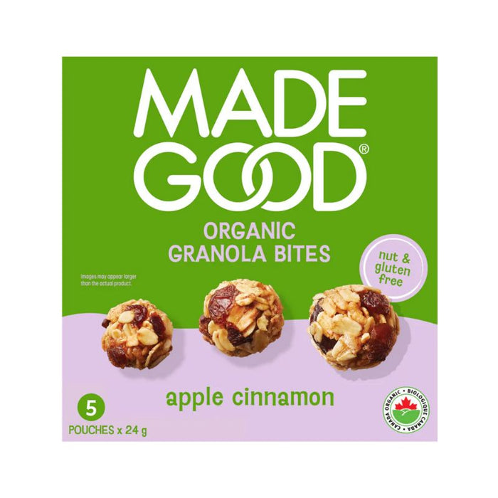 Made Good Organic Granola Bites Apple Cinnamon 5X24g
