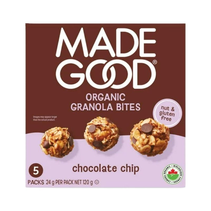 Made Good Organic Granola Bites Chocolate Chip 5X24g