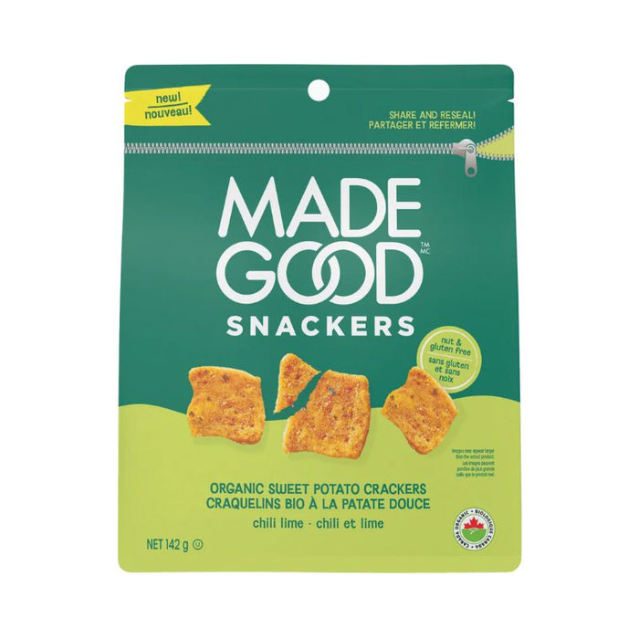 Made Good Organic Sweet Potato Snackers Chili Lime 142g