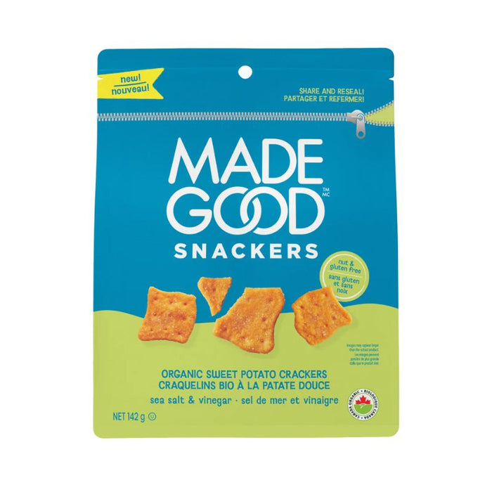 Made Good Organic Sweet Potato Snackers Sea Salt 142g
