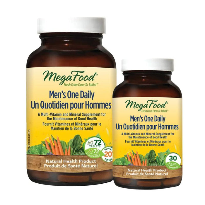 Megafood Men'S One Daily Bonus 72+30 TABLETS