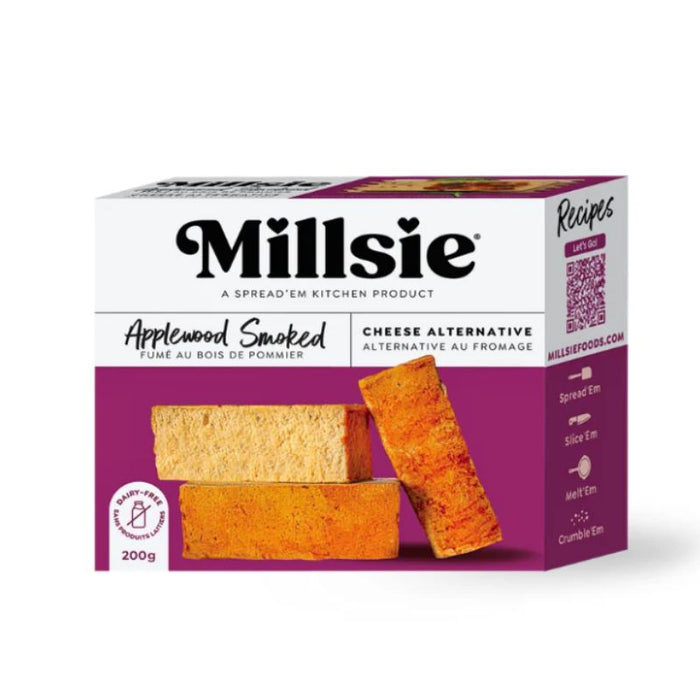 Millsie Cheeze Block Applewood Smoked 200G