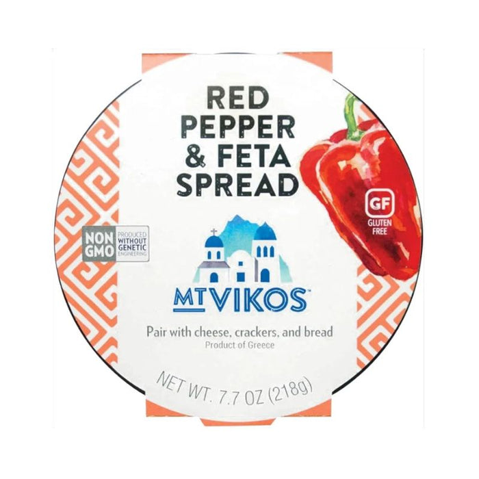 Mt Vikos Spread Red Pepper & Feta 218g