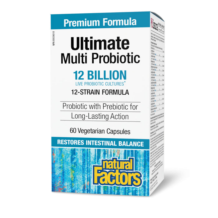 Natural Factors Probiotic Ultimate Multi 60 caps