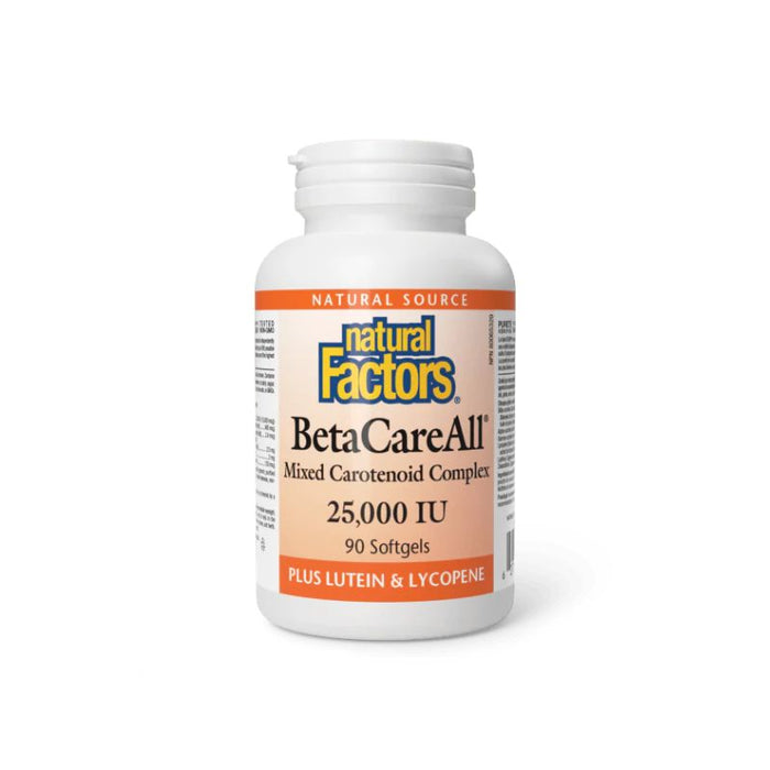 Natural Factors Beta Careall 90Sgels