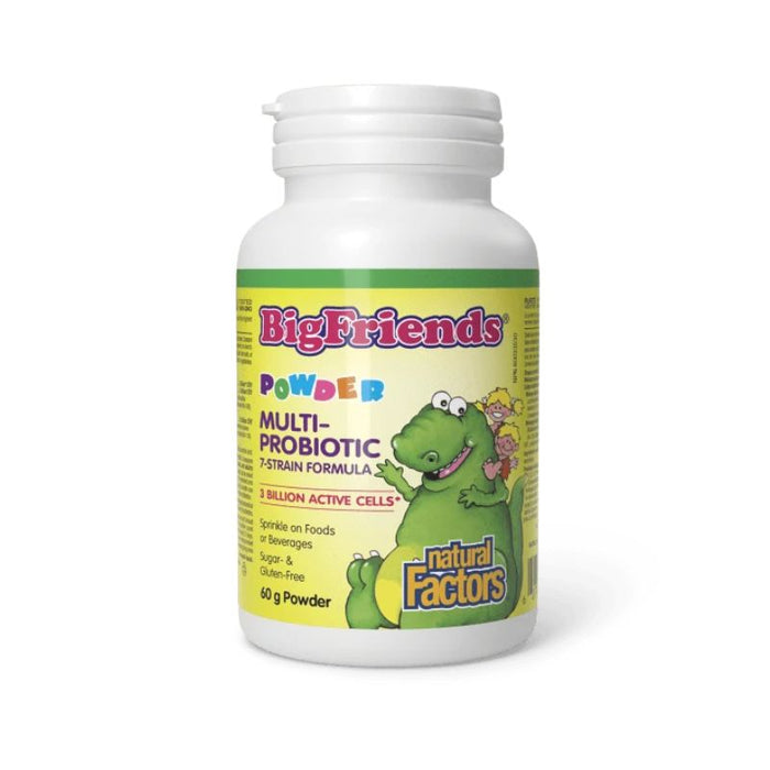 Natural Factors Big Friends Multi Probiotic 60G 60 GRAMS