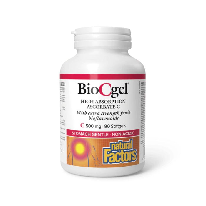 Natural Factors Biocgel 500 Mg 90 Caps