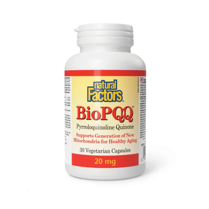 Natural Factors BioPQQ 20 Mg 30'S 30 VC
