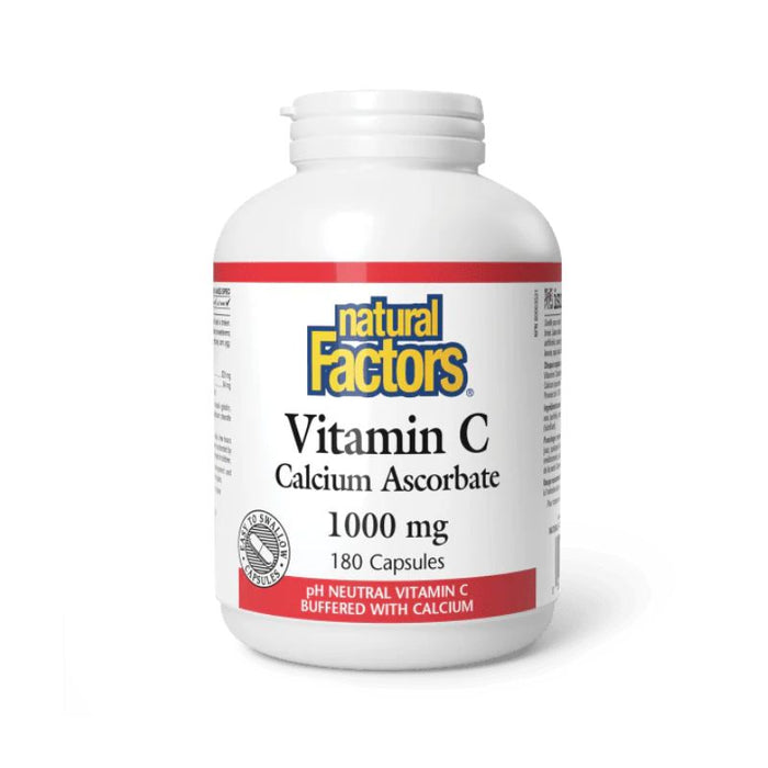 Natural Factors Calcium Ascorbate 1000 Mg 180