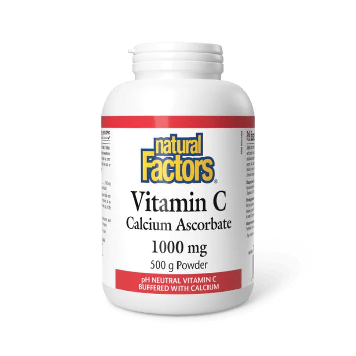 Natural Factors Calcium Ascorbate Powder 500G