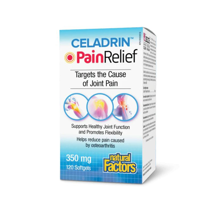Natural Factors Celadrin Pain Relief 120Softgels