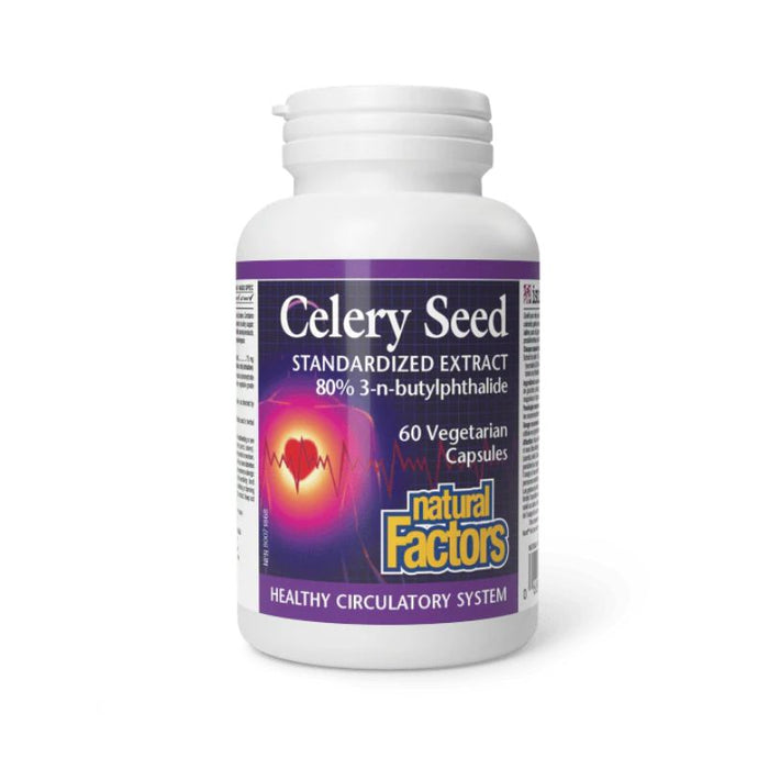Natural Factors Celery Seed 60 capsules