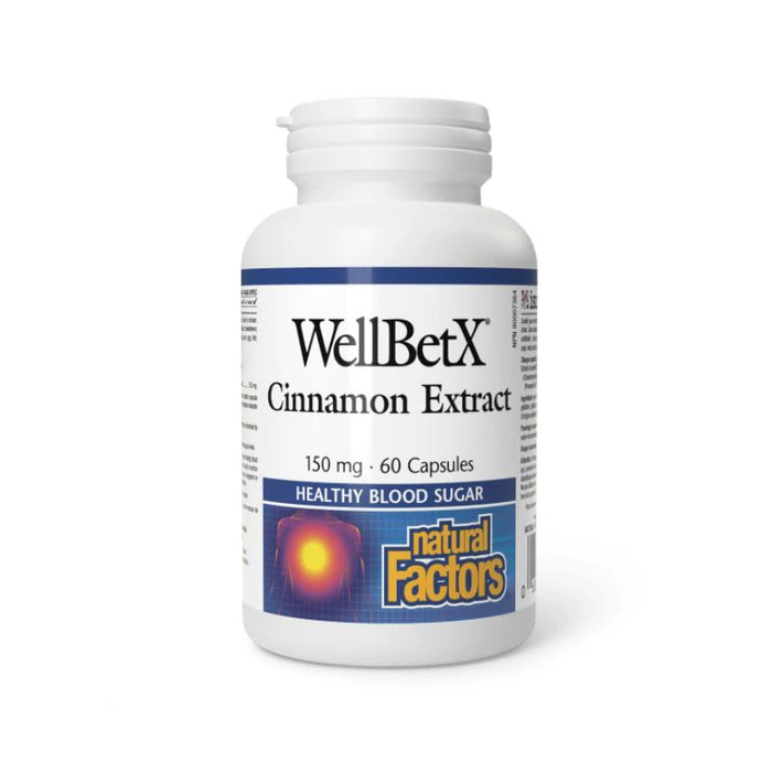 Natural Factors Cinnamon Extract 150Mg 60Caps