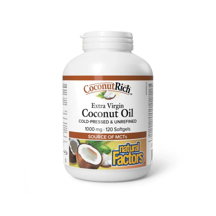 Natural Factors Coconutrich 120Caps