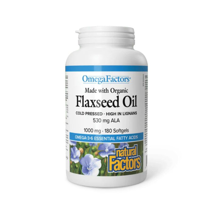 Natural Factors Flaxseed 180'S