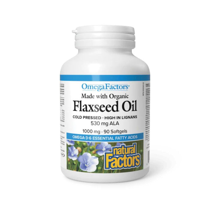 Natural Factors Flaxseed 90'S