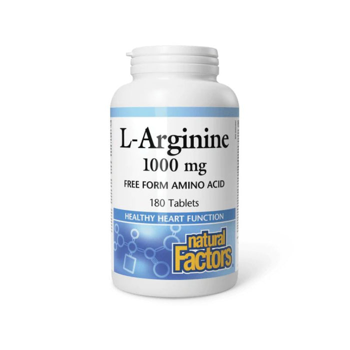 Natural Factors L-Arginine 1000Mg 180 Tabs