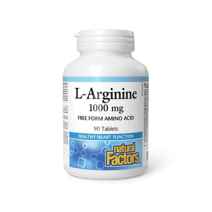 Natural Factors L-Arginine 1000Mg 90Tabs