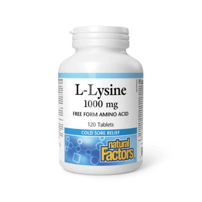 Natural Factors L-Lysine1000Mg 120Tabs