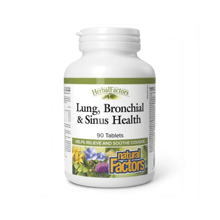 Natural Factors Lung Bronchial Sinus Health 90 TABS