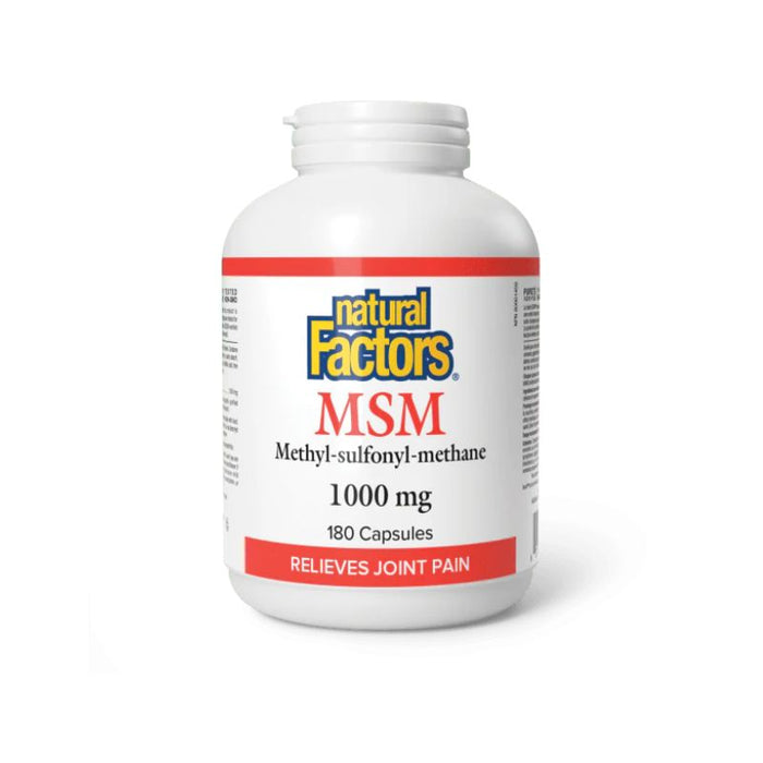 Natural Factors MSM 1000 Mg 180Caps