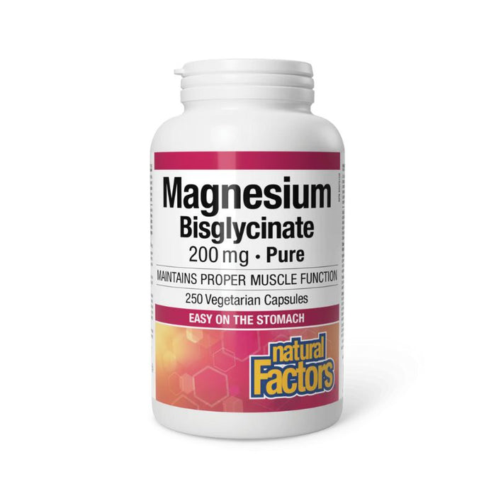 Natural Factors Magnesium Bisglycinate 250caps
