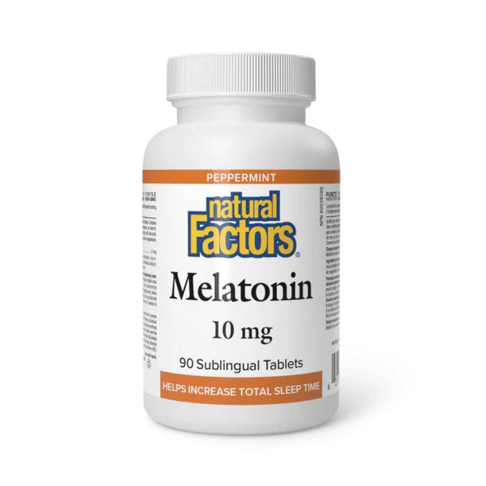 Natural Factors Melatonin 10Mg 90 sublingual tablets