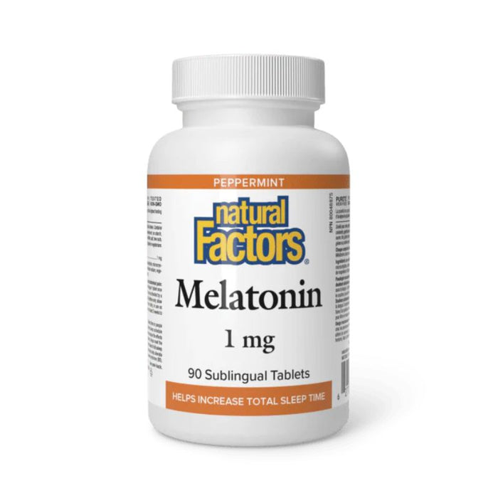 Natural Factors Melatonin 1 Mg 90 sublingual tablets