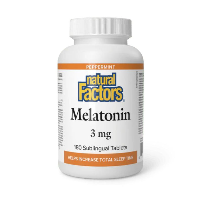 Natural Factors Melatonin 3Mg 180 tablets