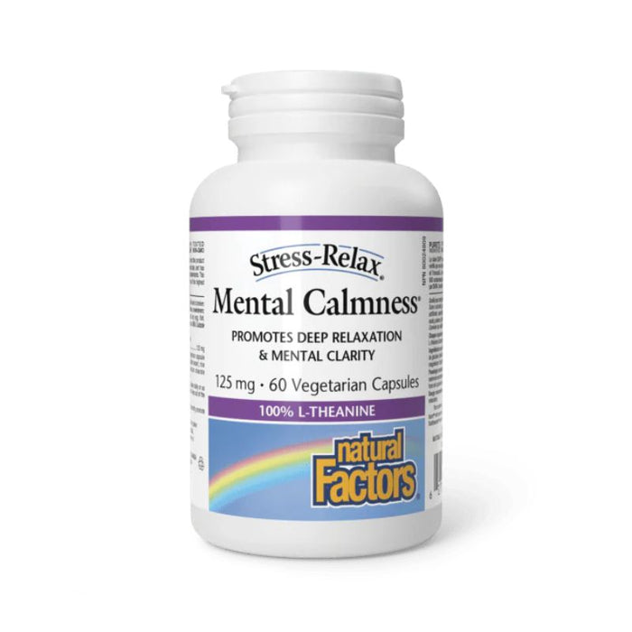 Natural Factors Mental Calmness 125Mg 60 capsules