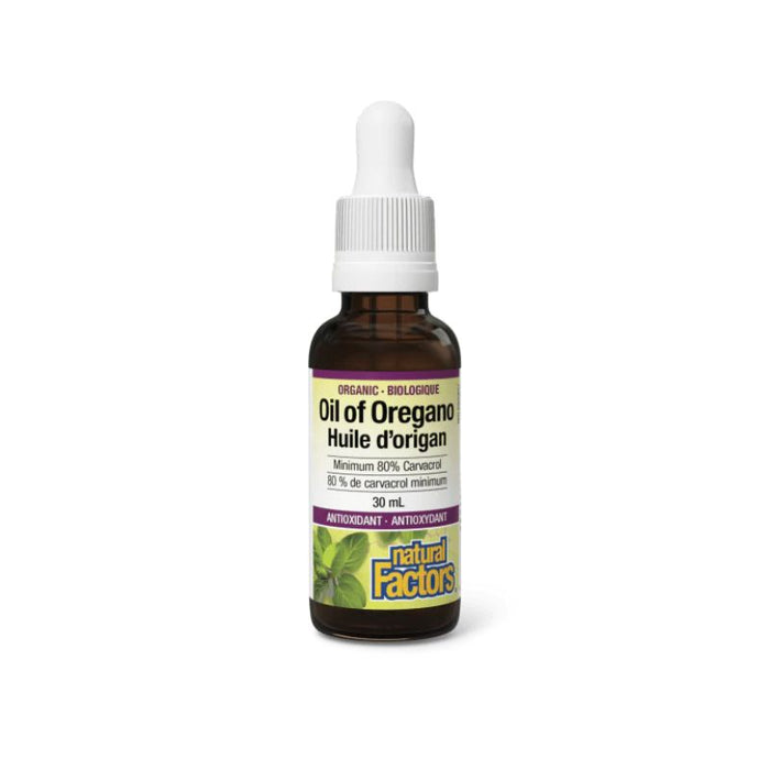 Natural Factors Organic Oil Of Oregano 30 ml