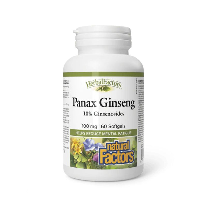 Natural Factors Panax Ginseng Extract 60 softgels