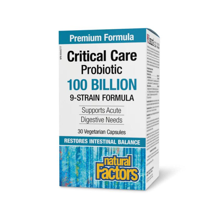 Natural Factors Probiotic Critical Care 100B 30S