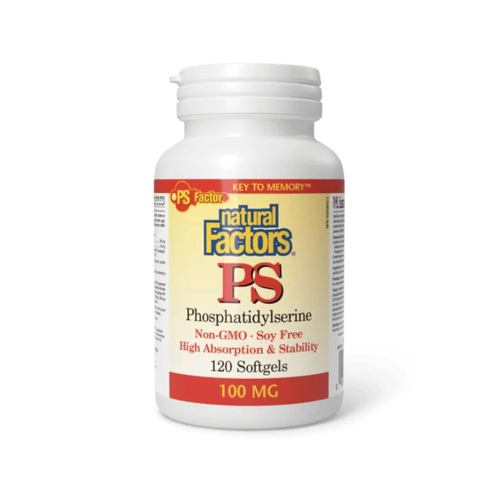 Natural Factors Ps Phosphatidylserine 100Mg 120Sgels
